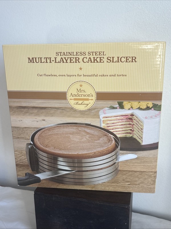 Mrs. Anderson’s Multi-level Cake Slicer Up To 7 Layers Expandable 9-12”