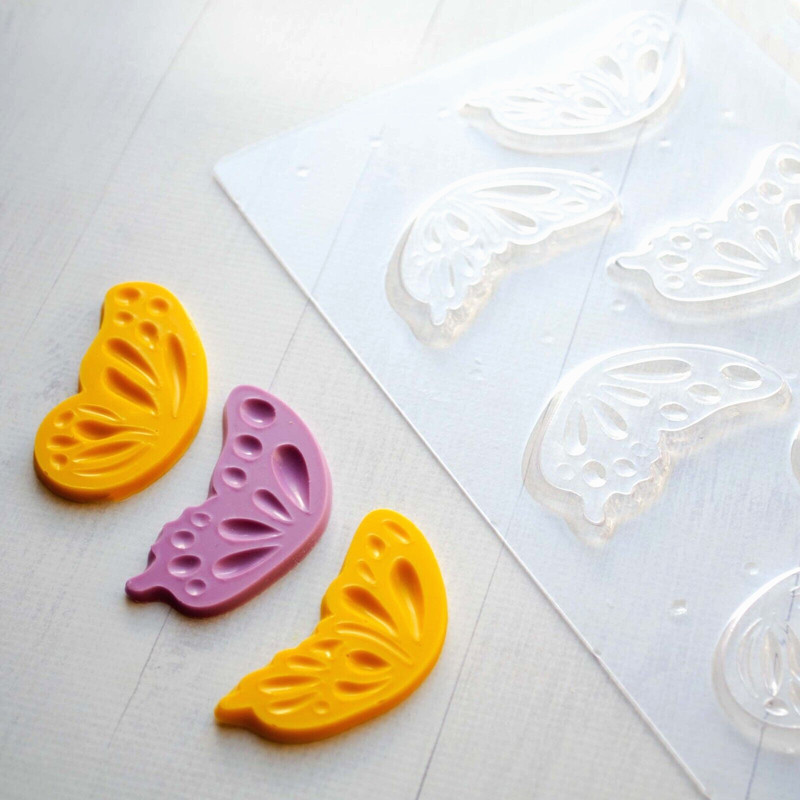 Chocolate Candy Mold Butterflies Plastic Mold Reusable Cake Decorating Tools