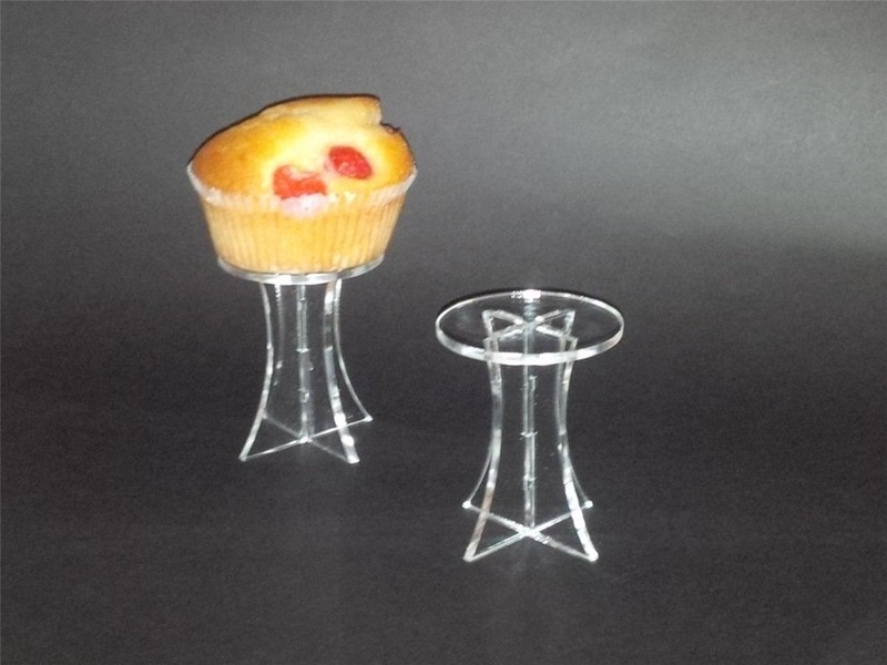 1 x SMALL INDIVIDUAL SINGLE CUP CAKE / FAIRY CAKE MUFFIN STAND