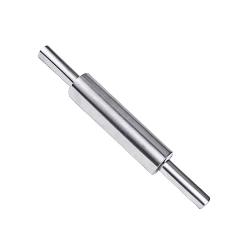 Stainless Steel Rolling Pin Non-stick Baking Dough Roller Pin for Home Kitchen gallery