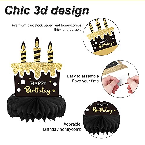 9 Pieces 30th Birthday Decoration 30 th Birthday Centerpieces for Tables gallery