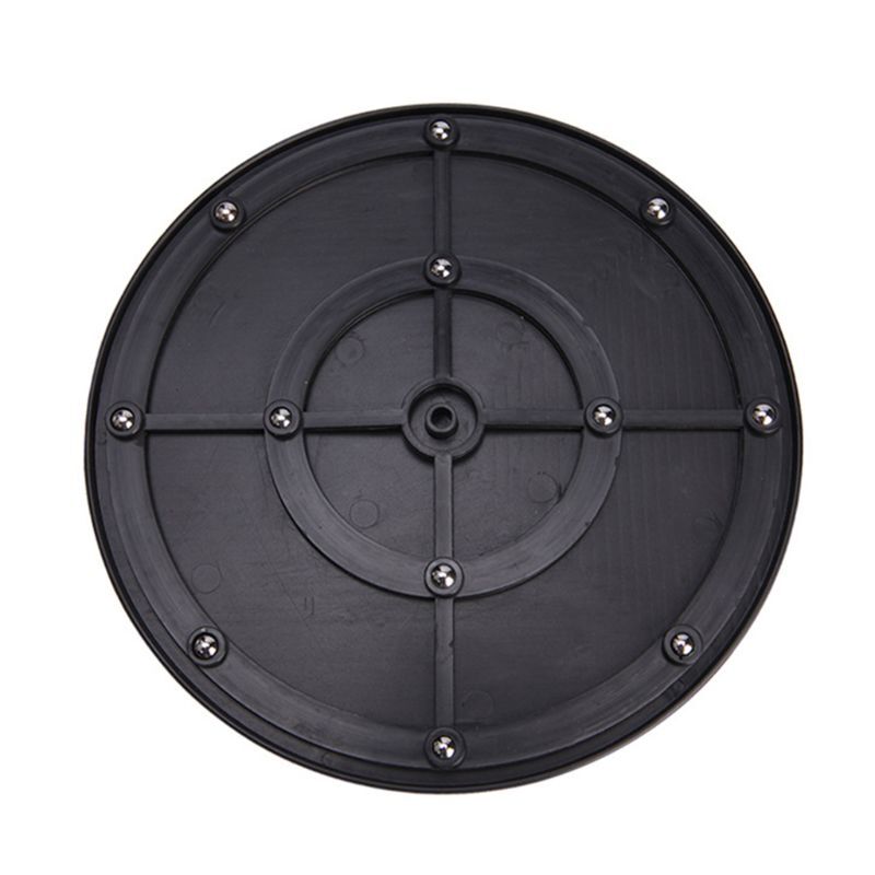 8" Round Bonsai Turntable Rotating Plate Wheel Revolving Home Kitchen Display gallery