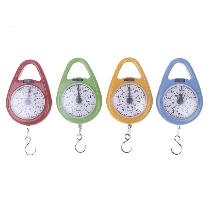 Mini Pointers Digital Hanging Hook Spring Scale Travel 5kg Capacity Food Scale gallery