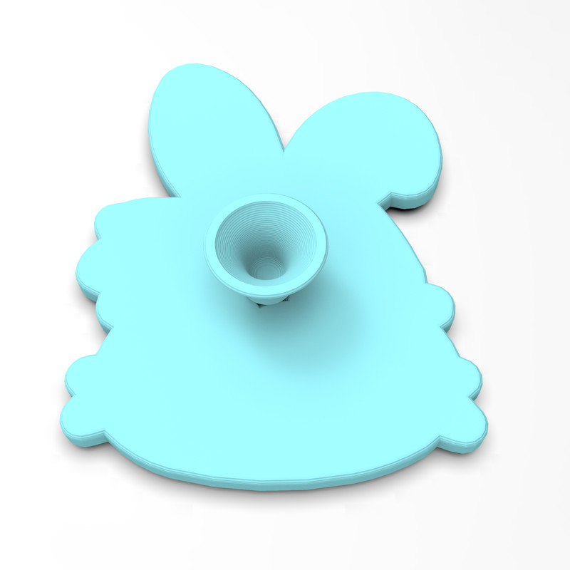 Rabbit Rapper Cookie Cutter & Stamp #1 | Spring Basket Bunny Easter Thug Glasses gallery