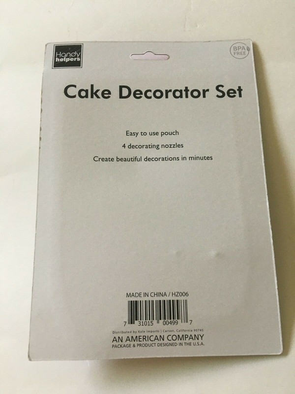 Handy Helpers Cake Decorating Set gallery