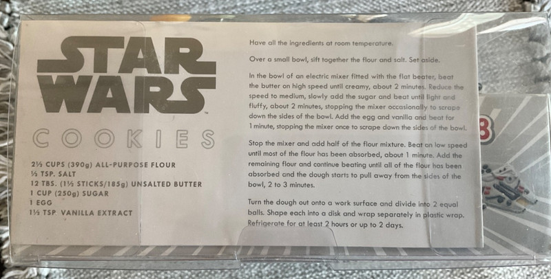 Star Wars Cookie Cutters Williams Sonoma Set of 8 NIB New Unused gallery