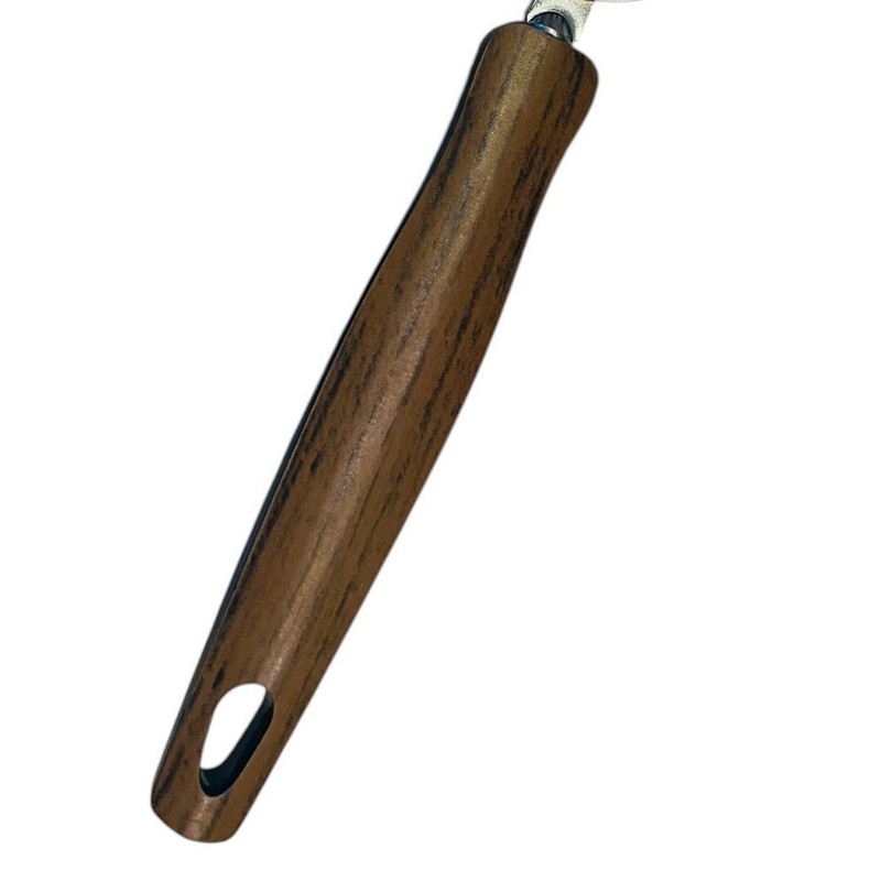 Vintage EKCO USA Stainless Steel Icing Spatula Faux Wood Handle Straight Cake gallery