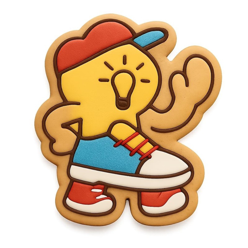 Glow-in-the-Dark Sneakerhead Cookie Cutter & Stamp, Fondant & Clay - 4x3.5 gallery