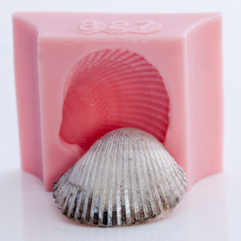 Seashell Candy Mold Chocolate Gumpaste Soap Candle Wax Clay Silicone Mold (827)