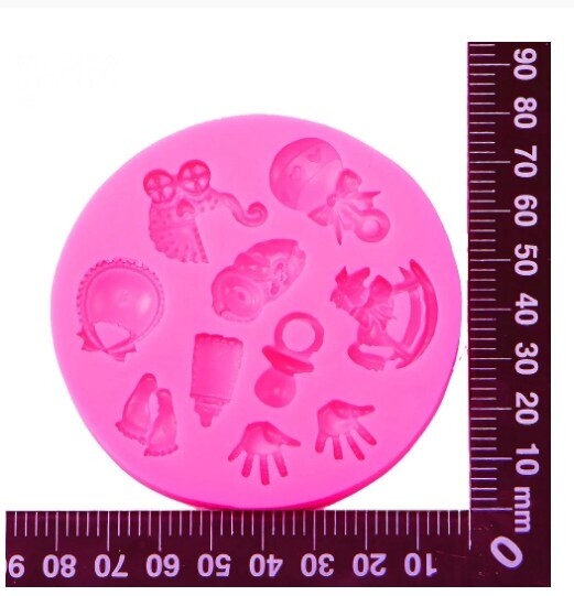 m STAMPO DECORAZIONE TORTE BISCOTTI BAMBINI NEONATI NASCITA IDEA REGALO CIOCCOLA gallery