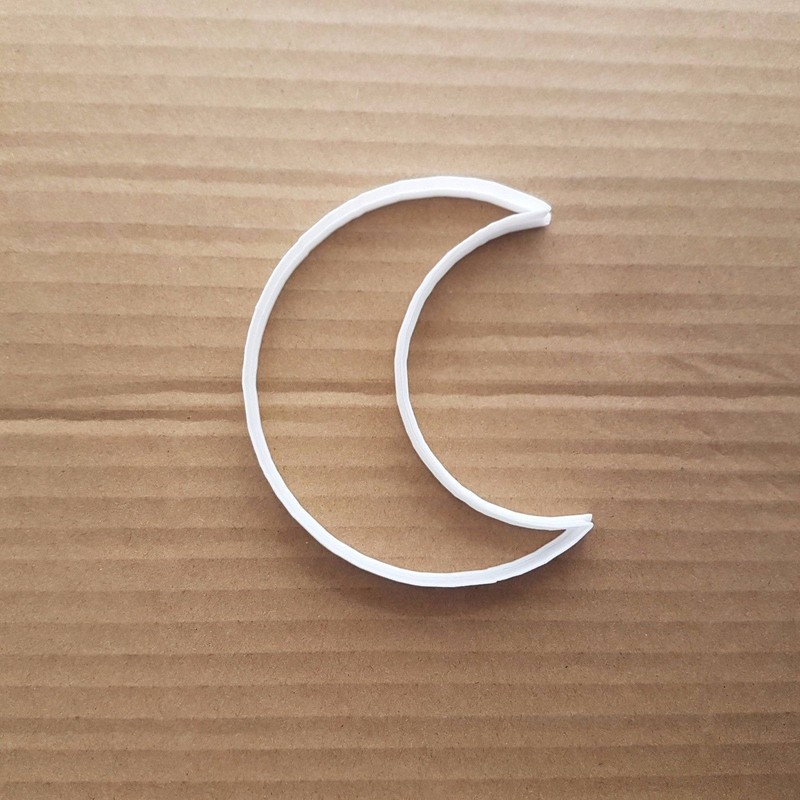 Moon Crescent Sky Space Shape Cookie Cutter Dough Biscuit Pastry Fondant Sharp gallery
