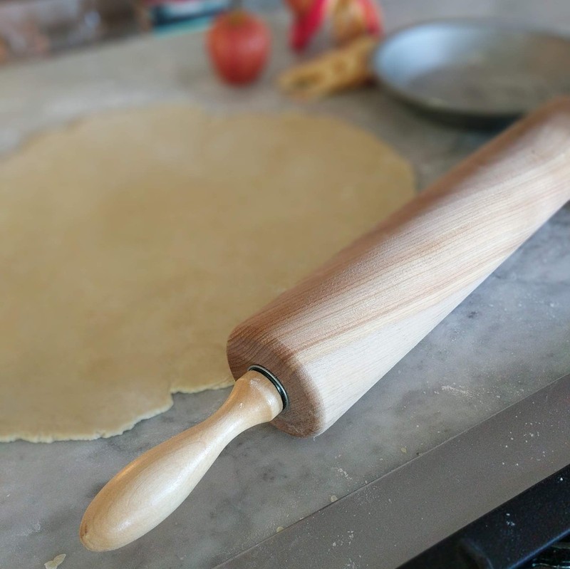 Ateco 15300 Professional Rolling Pin 15-Inch Barrel Made Of Solid Rock Maple gallery