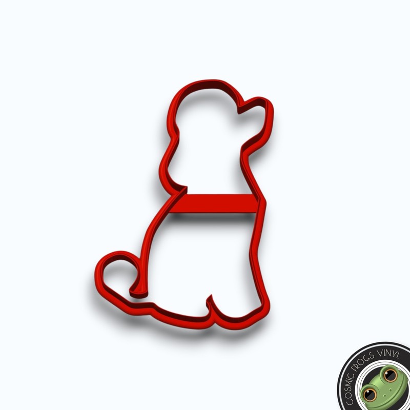 Poodle Dog Shaped Cookie Cutter – Polymer Clay Cutters – Ceramic Clay Cutters