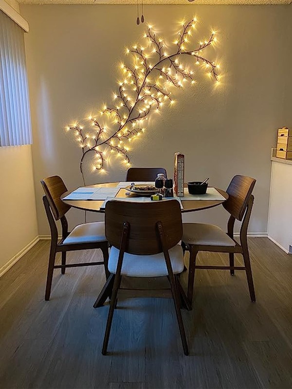 Lituplife 2Pcs Enchanted Willow Vine Lights For Home Decorflexible Diy Lighted gallery