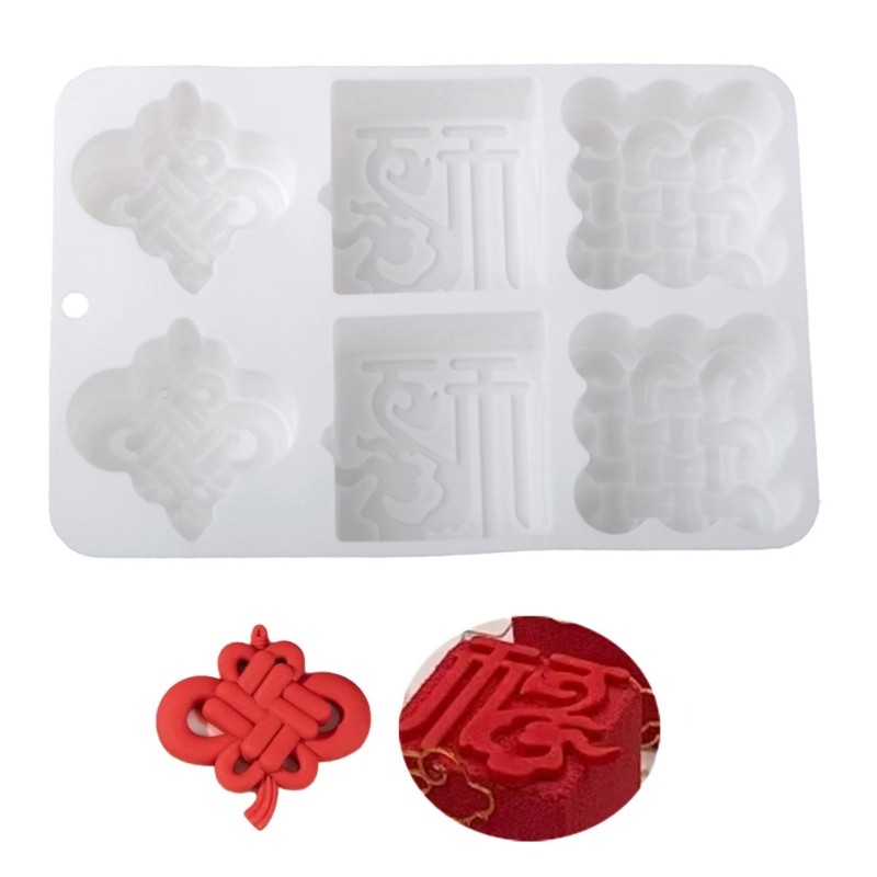 Multifuntional Silicone Cake Mold Chinese Styles Dessert Moulds Fondant Molds gallery