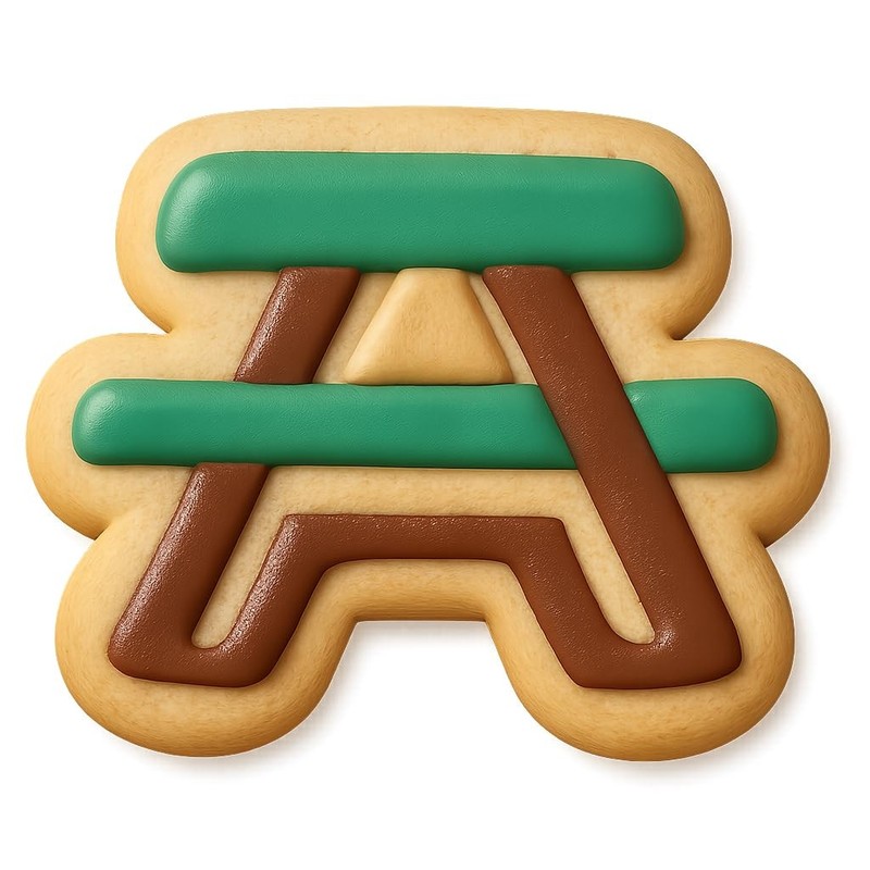 Picnic Table Cookie Cutter & Stamp, Fondant & Clay - 4x3.5 gallery