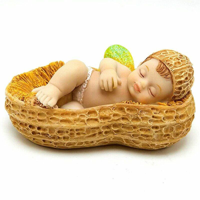 Elf shape cake chocolate candy soap candle flower fairy 3D mold silicone tool