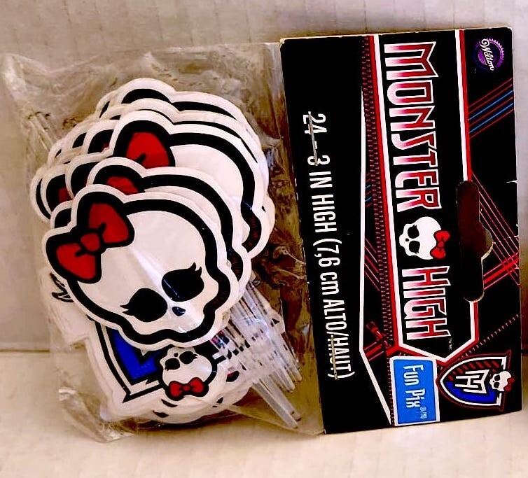 Wilton Decorating – Fun Pix Monster High – Monster High Fun Pix (24-PCS) – NEW