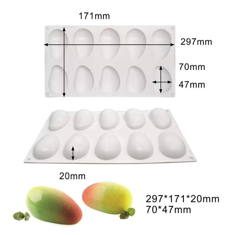 Fruit Shape Silicone Mousse Cake Mold