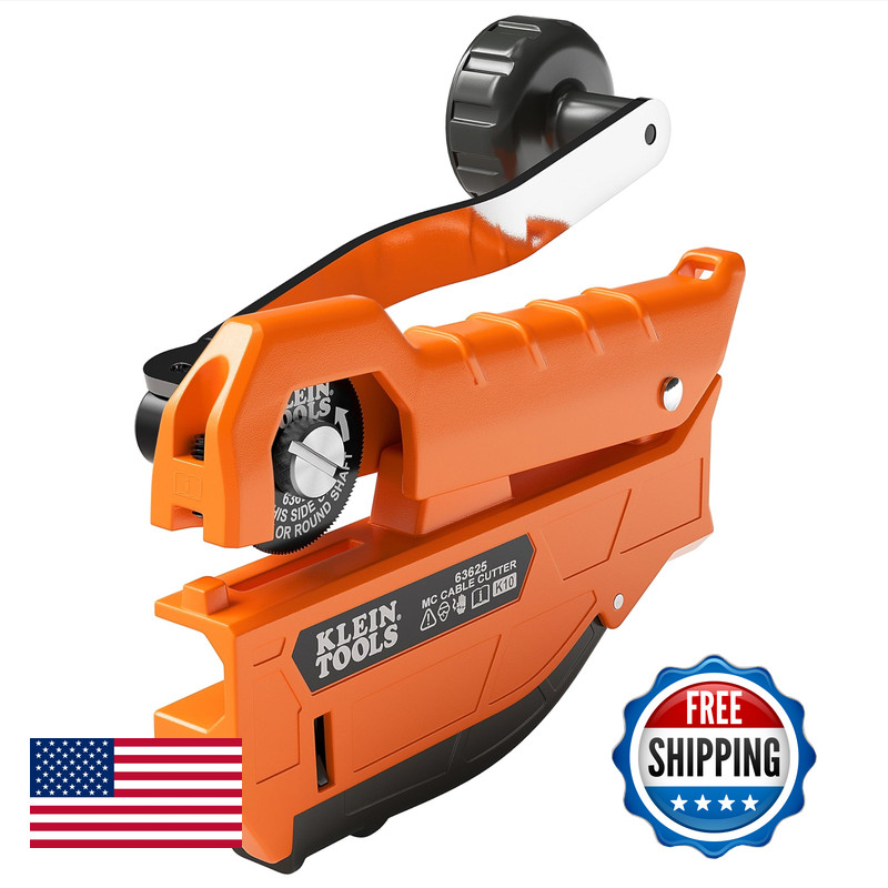 Klein Tools 63625 Mc Cable Cutter Cuts Up To 3/8-Inch Armored Cable Bx Ac Mc