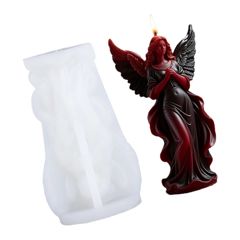 Multipurpose Silicone Mold For Wing Angel Goddess Aromatherapies Crafting