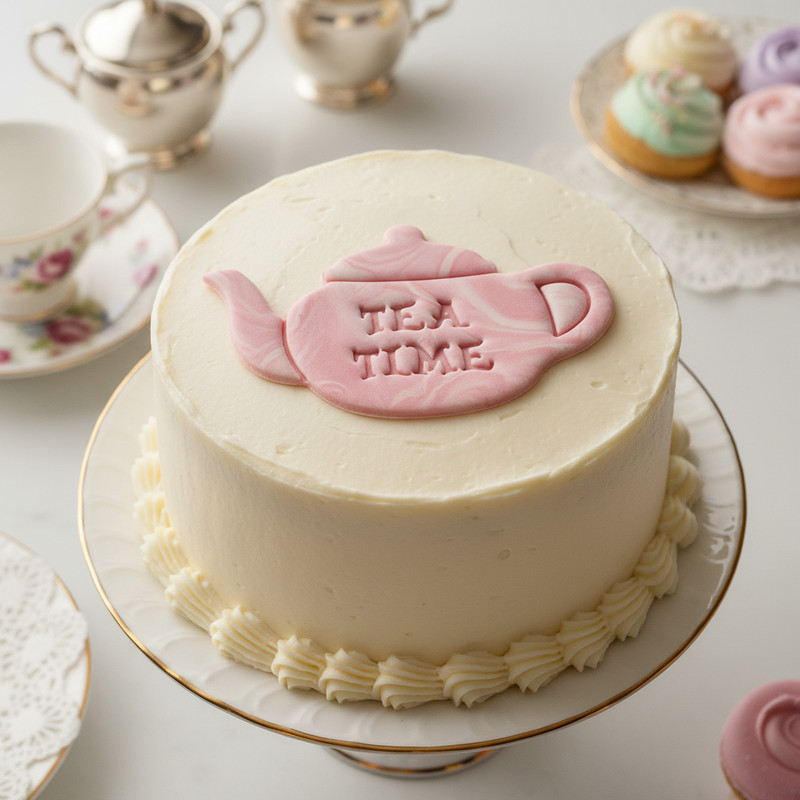 Teapot cookie cutter - whimsical tea time party Alice's Adventures in Wonderland gallery