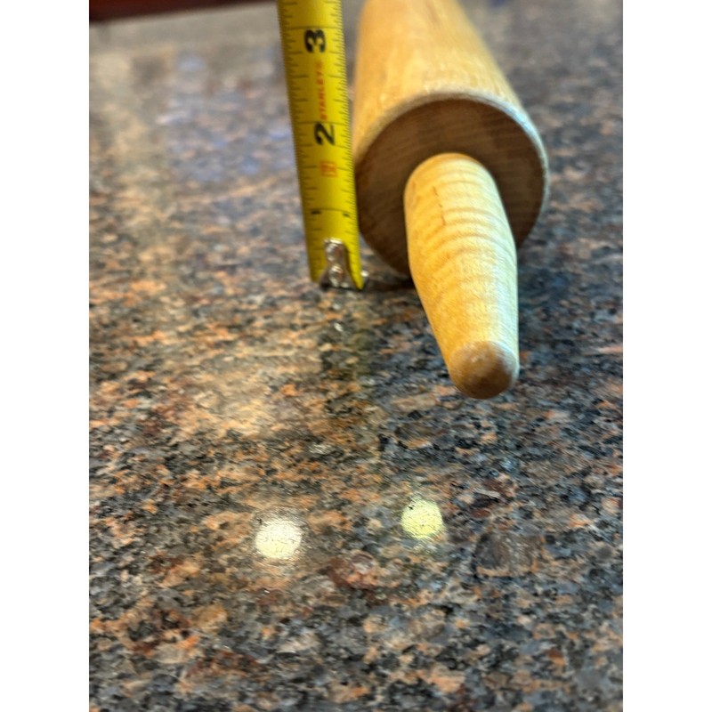 Vintage Farmhouse Wooden Rolling Pin 18" Long Overall gallery