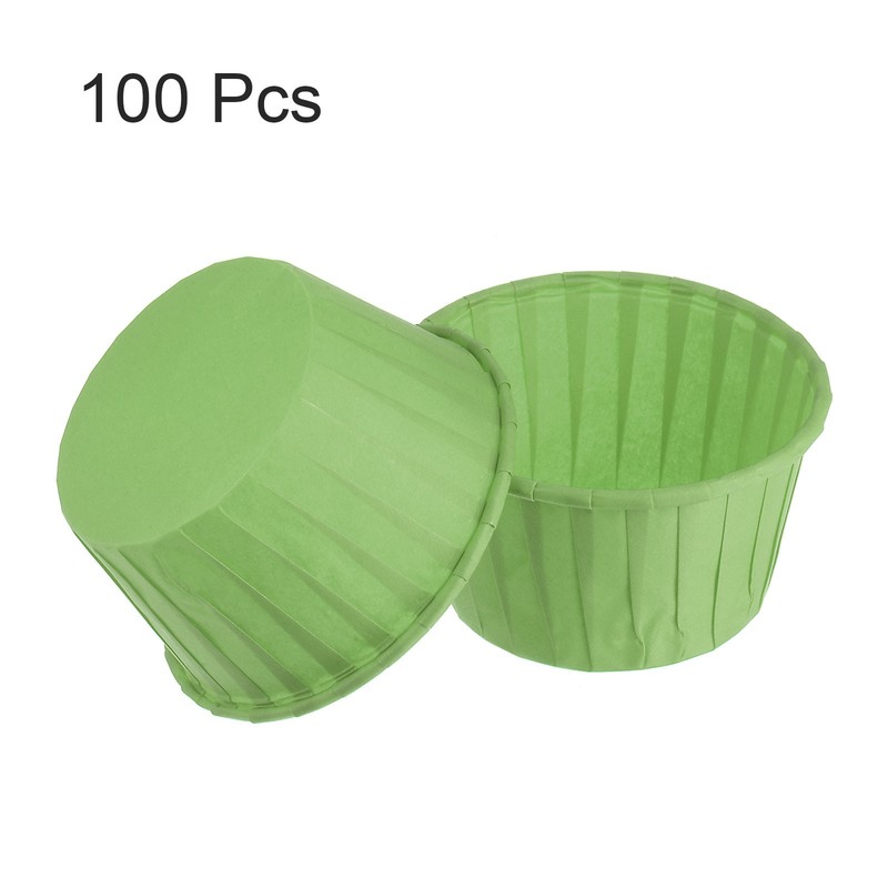 Light Green Cupcake Baking Cups, 100Pcs 3.5oz Paper Cupcake Liners gallery