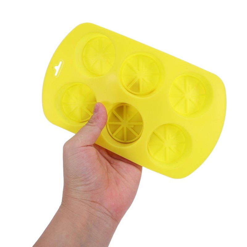 6 Pcs Chocolate Moulds Silicone Candle Decoration Mold Fondant gallery