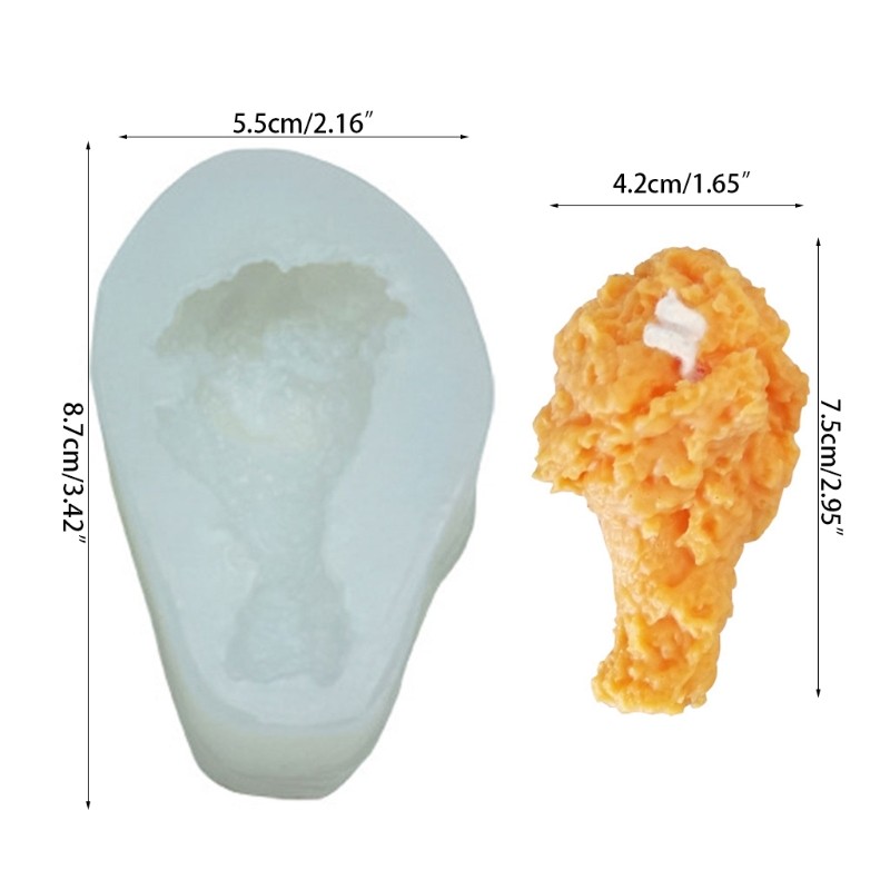 Simulated Models Simulated Chicken Legs Shape for Kitchen Home Party Decors gallery
