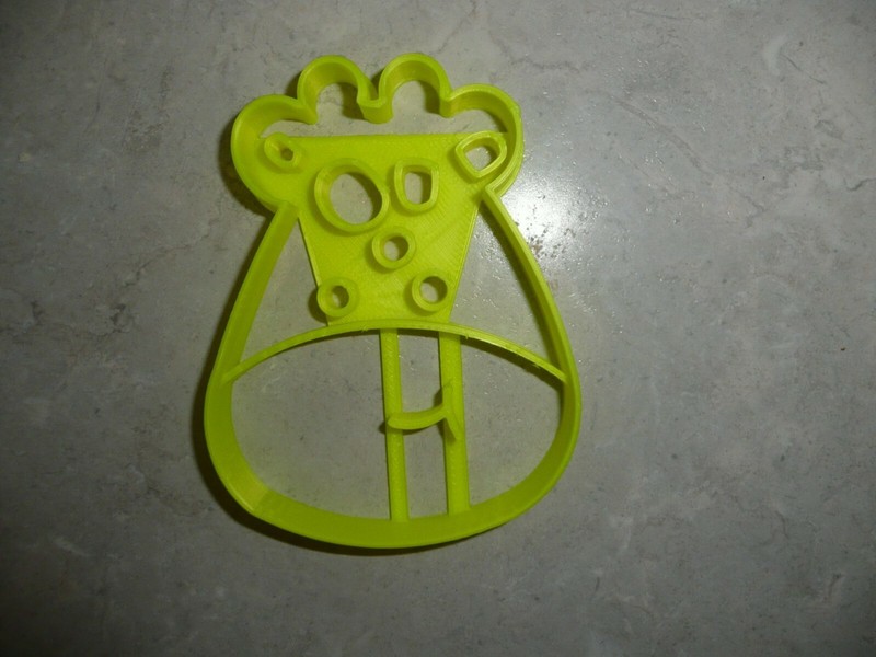 GIRAFFE DETAILED FACE HEAD TALL ANIMAL ZOO SAFARI LONG COOKIE CUTTER USA PR2627 gallery