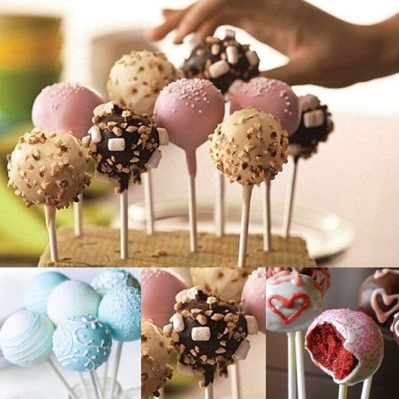 Molde para hornear cupcakes con molde pop de pastel de silicona de 20 cavidades gallery