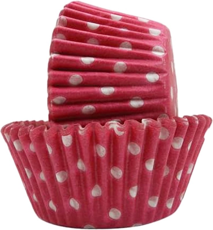 Greaseproof Professional Grade Baking Cups Pack of 40 Standard Liners Burgundy gallery