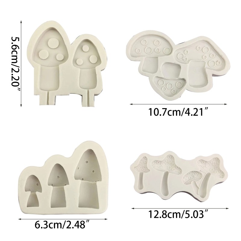 Mushroom Shaped Cake Mould Candy Molds Fondant Moulds Silicone Chocolate Moulds gallery