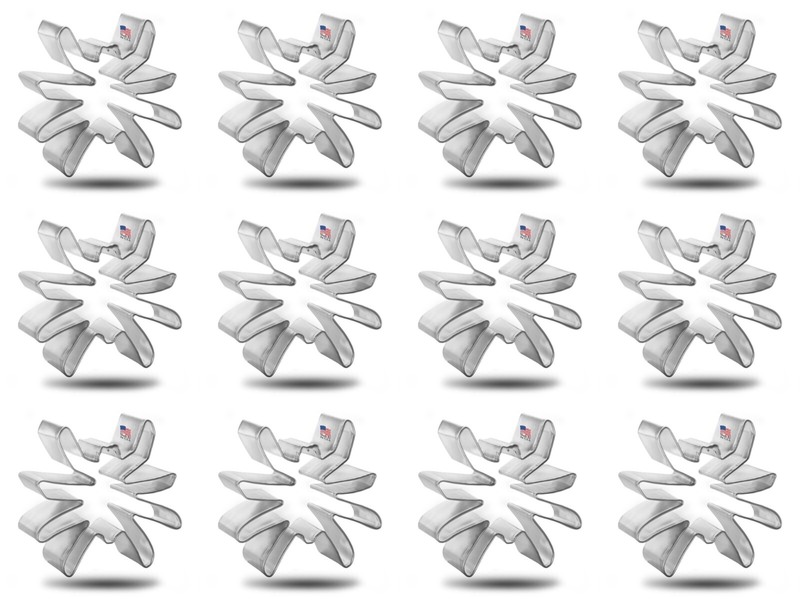 1 Dozen (12 pieces) Spider Cookie Cutter 3 in Metal Party Favors USA