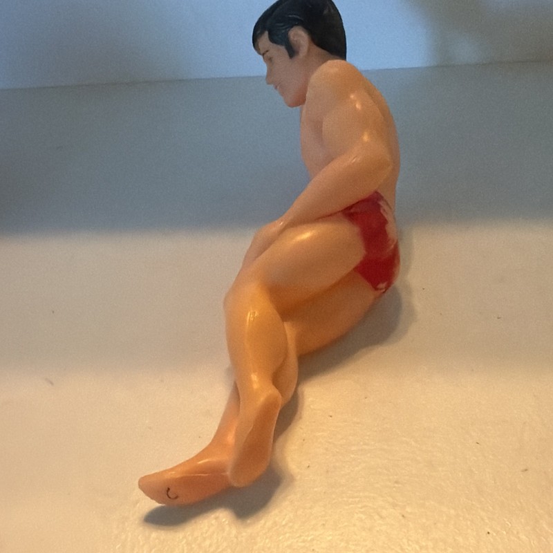 Bakery Crafts Muscle Man Stud Swim Suit Beach Cake Topper Bachelorette Party Big gallery