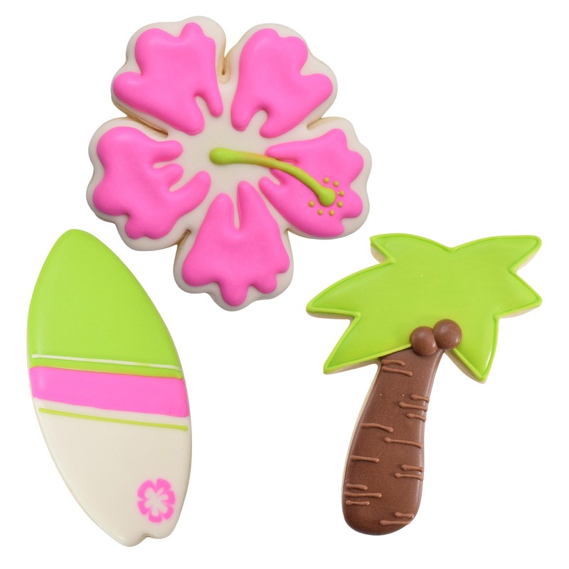R&M International Surf's Up 3 Piece Cookie Cutter Set gallery