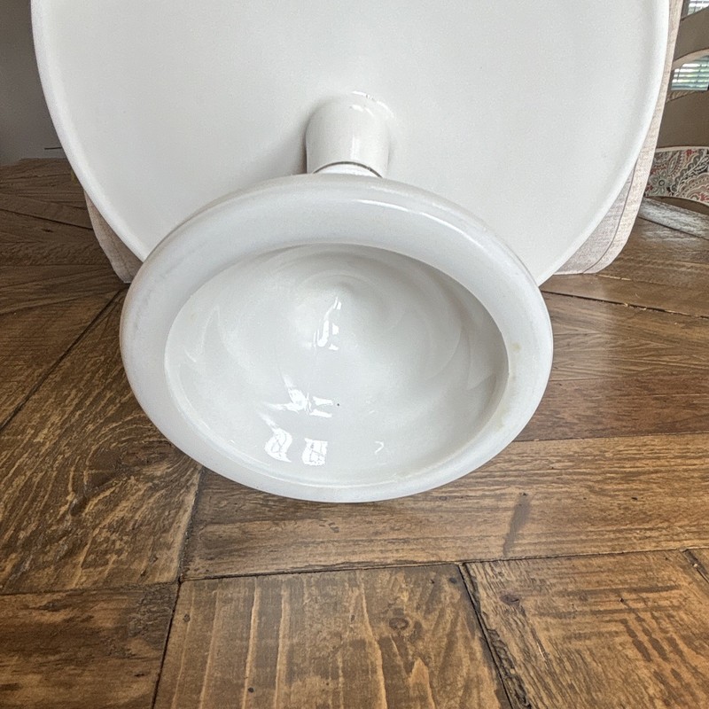 Challinor, Taylor and Company milk glass cake stand 1880s hand-painted gallery
