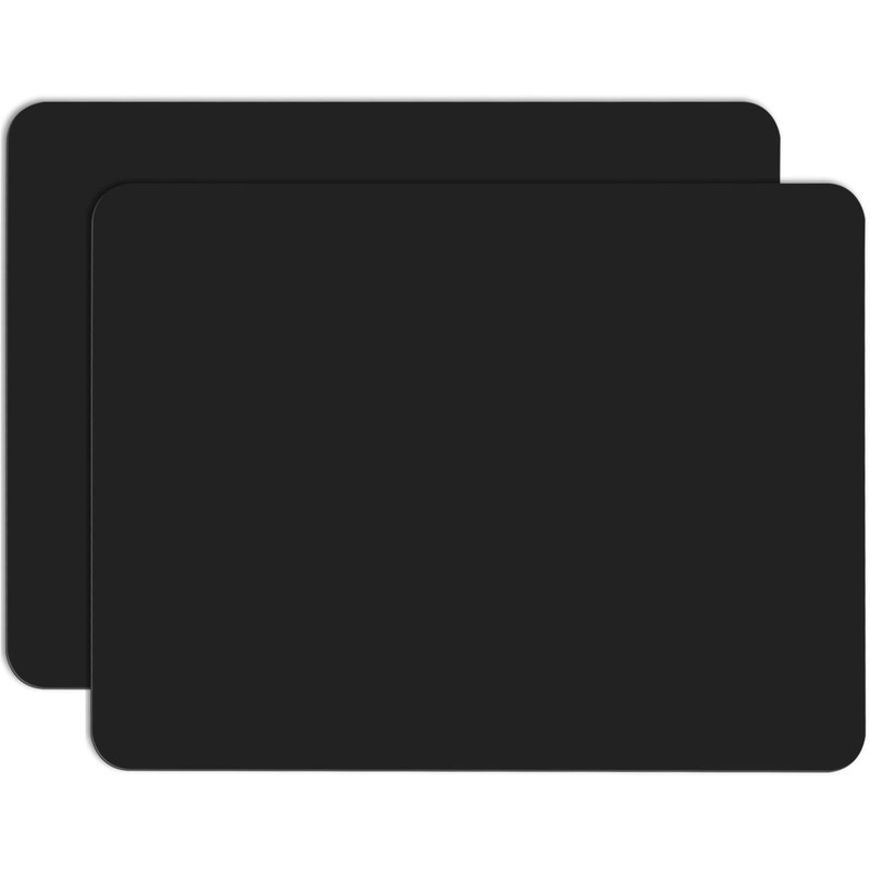 Gartful 2 Pack Silicone Crafting Mats, 15.7″ 2pcs – 15.7 x 11.8 inches, Black