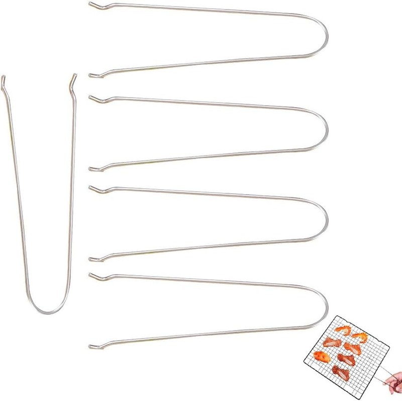 5 Pack Baking Rack Lifter Compact Stainless Steel Cooking Rack Lifter Gripper