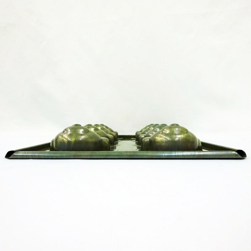 Chiyoda metal Chiyoda bear mini cake Madeleine mold 8P Baking sheet oven Japan gallery