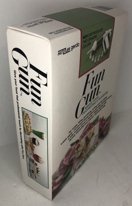 Hutzler Gerda "Fun Gun" For Food Cake Decorating Made Easy Icing Nozzles gallery