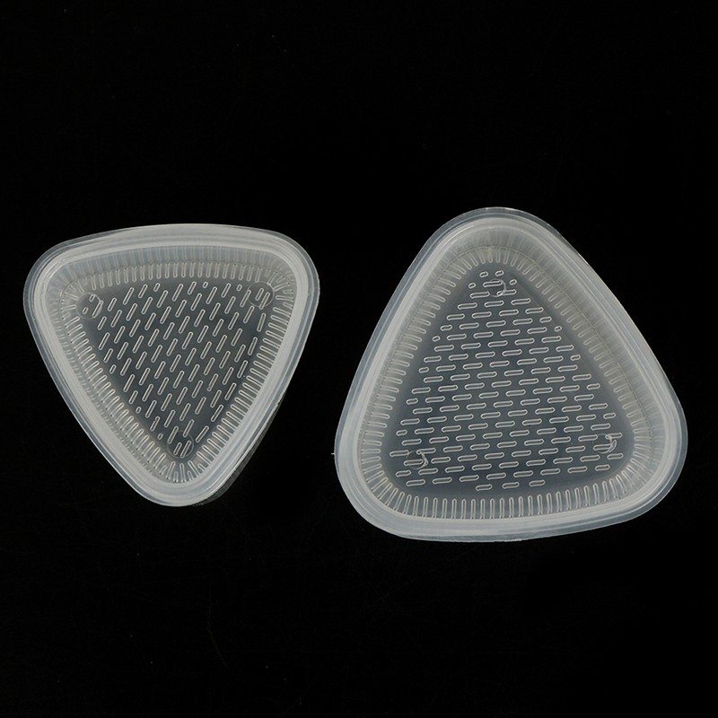 2Pcs Transparent Practical Kitchen Bento Decorating Sushi Onigiri Mold-dx gallery