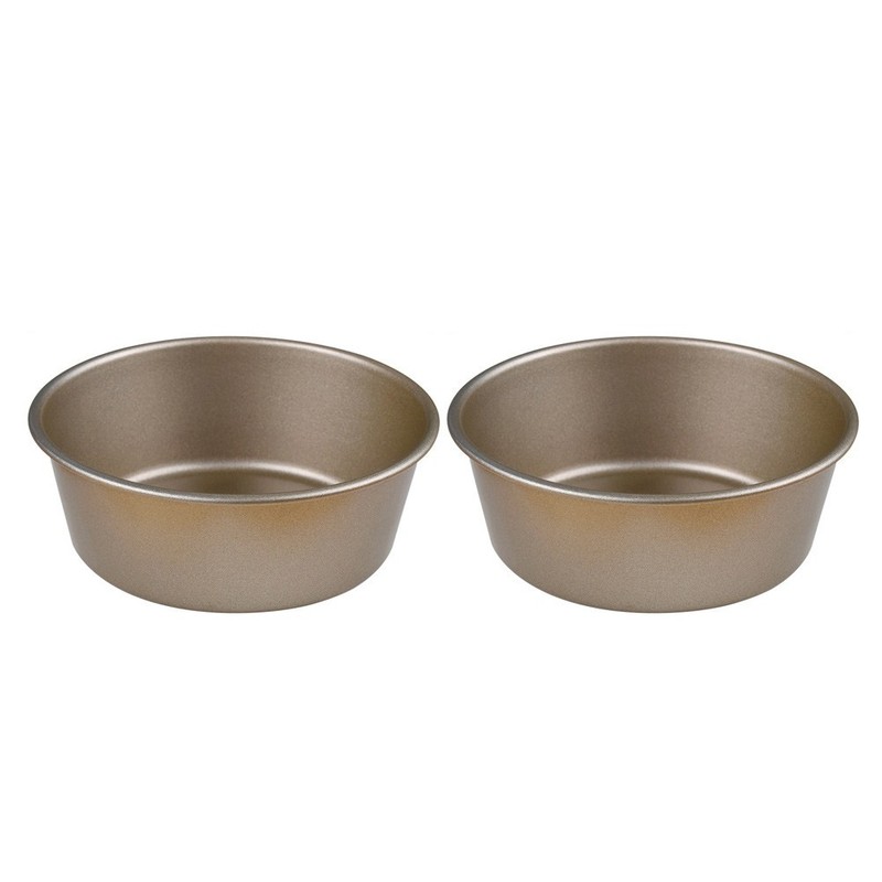 2PCS Burger Mold Non-stick Round Cheese Cupcake Household Baking Tool