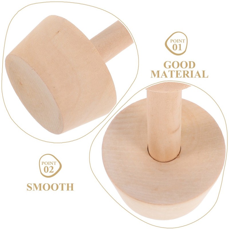 Double Ended Wooden Tart Tamper Tart Mold Pie Pastry Dough Mold Kitchen gallery