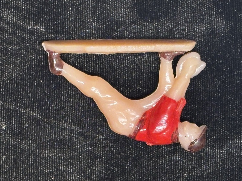 2 Vintage 1950s Plastic Baseball Players Figures Cake Toppers Decorations Ajax? gallery