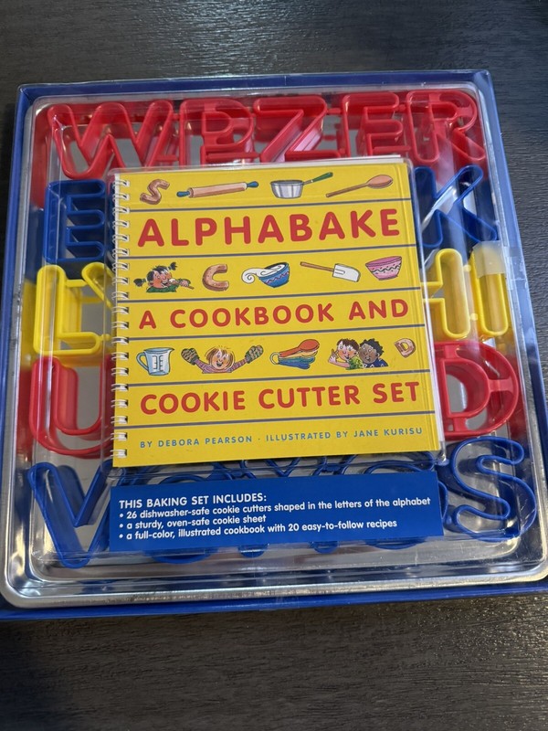 Alphabake Cookie Cutters With Cookie Treat Sticks