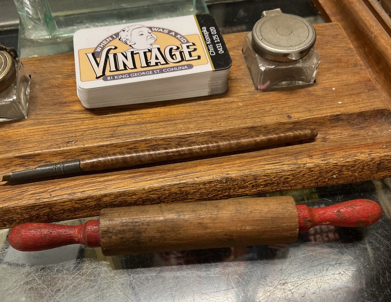 Miniature Rolling Pin Salesman Sample Kids Toy? gallery