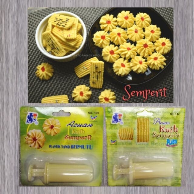 Pineapple Jam Tart Nastar Semperit Plunger Presser Cookies tool mold