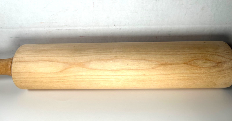 Wooden Rolling Pin JK Adams Dorset, Vermont Maple Lg 21” USA NWOT gallery
